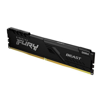 Kingston FURY Beast 8GB 3200MHz DDR4 Black Desktop Memory KF432C16BB/8WP