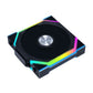 LIAN LI Uni Fan SL120 120mm ARGB Wireless Cabinet Fan (Black) (Triple Pack)