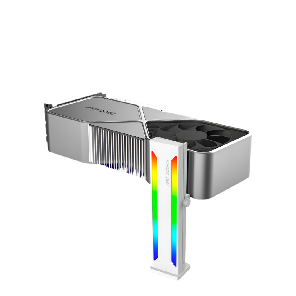 ANT ESPORTS GCB70 ARGB Graphic Card Holder ( White )