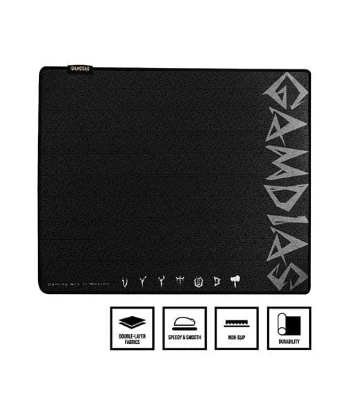 GAMDIAS NYX Speed Large Black Mousepad