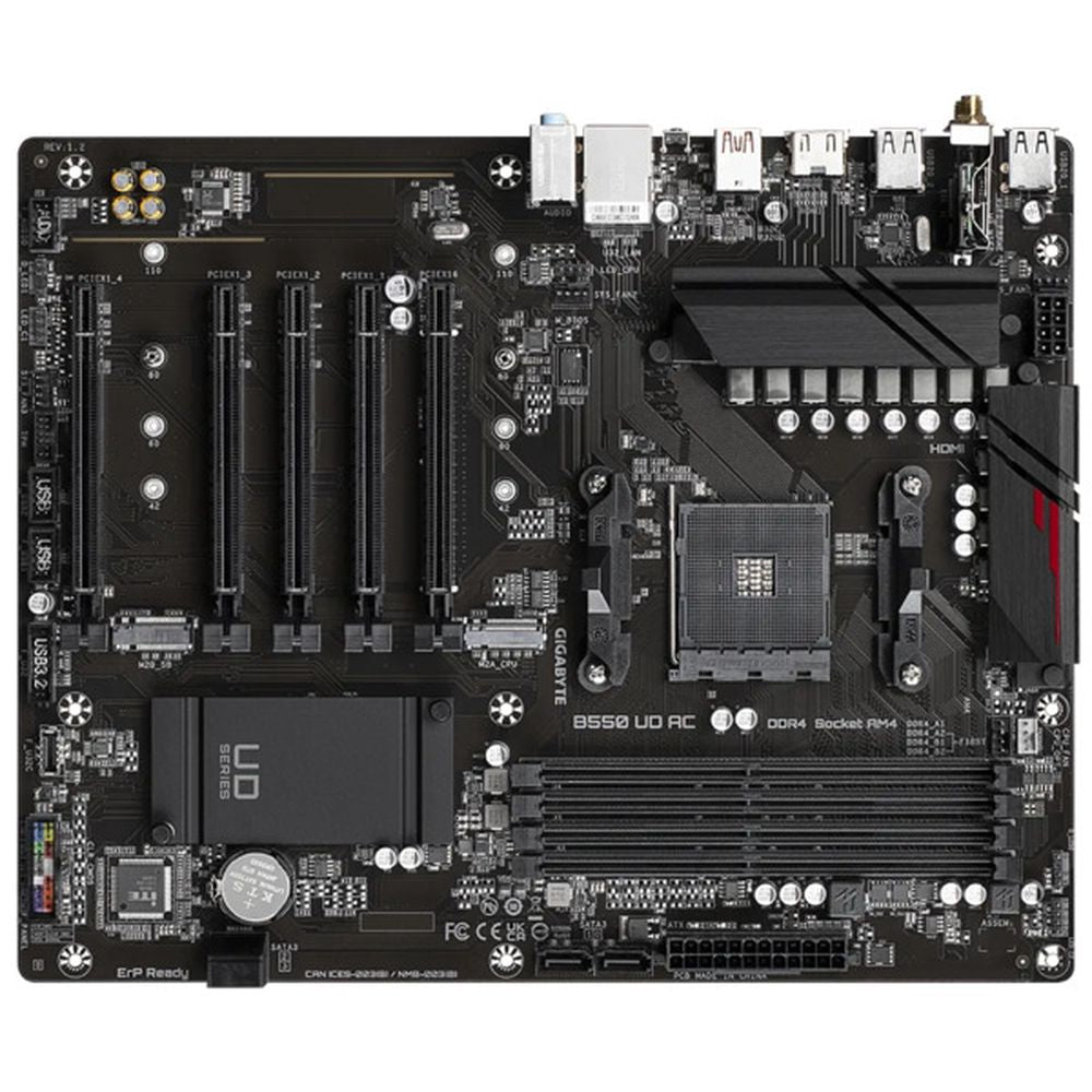 GIGABYTE B550 UD AC AM4 DDR4 AMD Motherboard