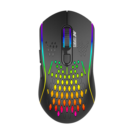 ANT ESPORTS GM700 RGB WIRELESS GAMING MOUSE - BLACK