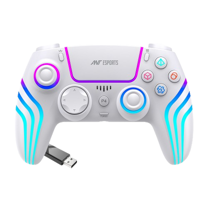 ANT ESPORTS GP400 WIRELESS GAMEPAD - WHITE