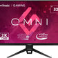 VIEWSONIC VX3219-2K-PRO-2 81.28 CM (32") QHD 2560X1440 IPS MONITOR | 165HZ | 0.5 MS RESPONSE TIME | DCI-P3 95%| SRGB 137% | 2- HDMI | 1 DP | FLICKER-FREE | EYE PROTECH | BLUE LIGHT FILTER