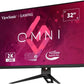 VIEWSONIC VX3219-2K-PRO-2 81.28 CM (32") QHD 2560X1440 IPS MONITOR | 165HZ | 0.5 MS RESPONSE TIME | DCI-P3 95%| SRGB 137% | 2- HDMI | 1 DP | FLICKER-FREE | EYE PROTECH | BLUE LIGHT FILTER