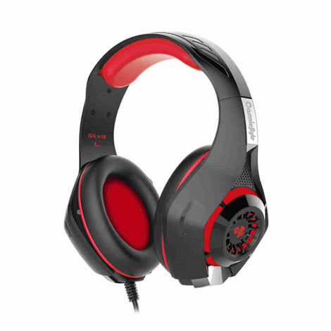 COSMIC BYTE GS410 3.5mm Wired Stereo Gaming Headphone With Mic ( Red )