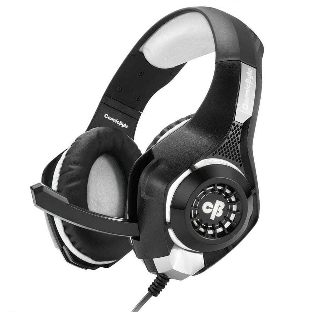 COSMIC BYTE GS410 3.5mm Wired Stereo Gaming Headphone With Mic ( Grey )