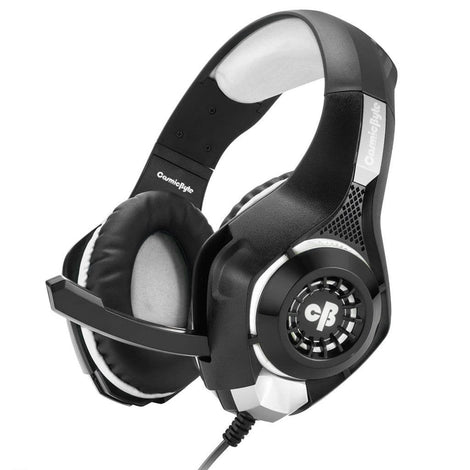 COSMIC BYTE GS410 3.5mm Wired Stereo Gaming Headphone With Mic ( Grey )