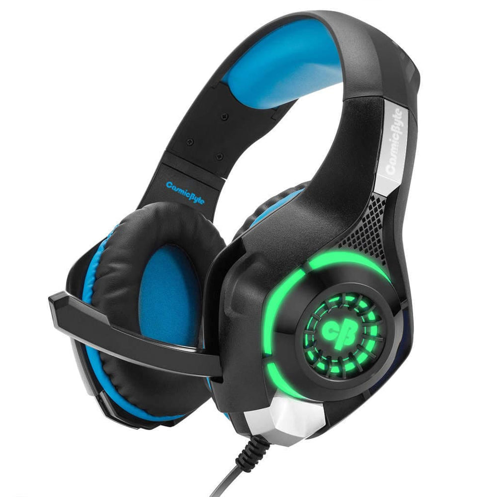 COSMIC BYTE GS420 3.5mm Wired Stereo Gaming Headphone With Mic ( Blue )