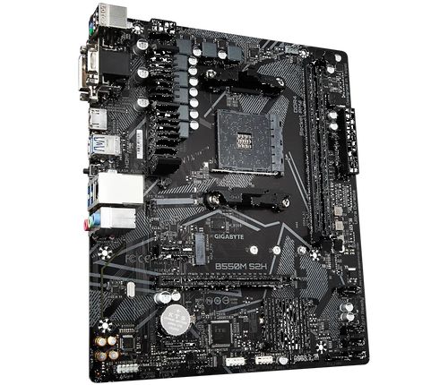 GIGABYTE B550M S2H M-ATX DDR4 AMD Motherboard