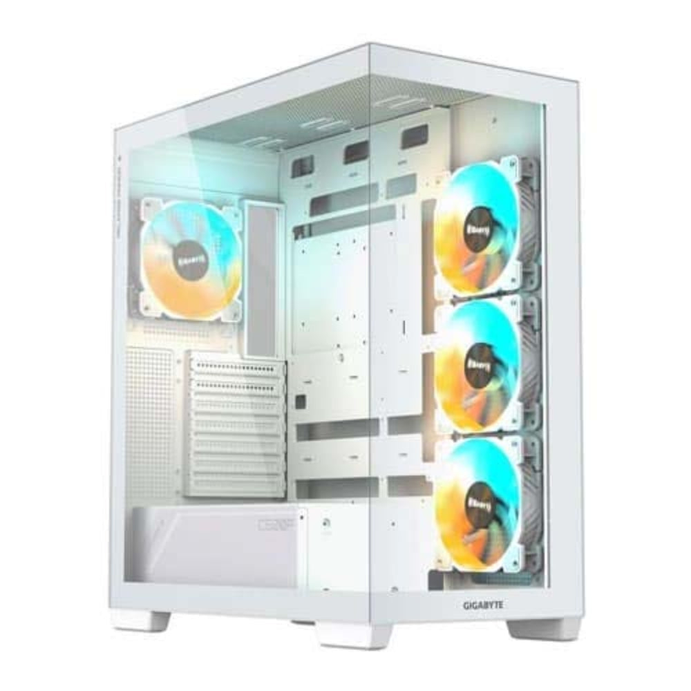 GIGABYTE C500 Panoramic Stealth ARGB Mid Tower Cabinet  ( Ice White )