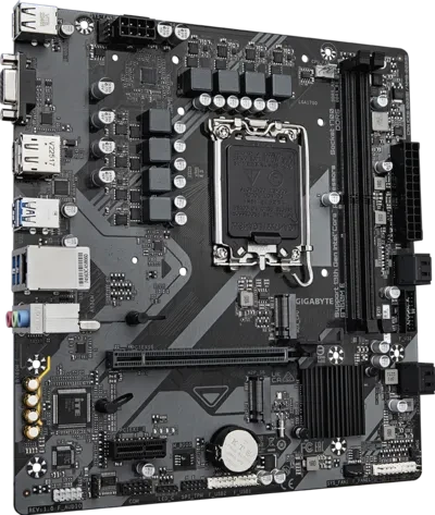 Gigabyte B760M E (Rev. 1.0) Intel B760 Express Chipset Micro ATX Motheboard