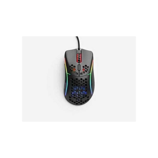 GLORIOUS Model D Minus Wired Ergonomic Gaming Mouse ( GLO-MS-DM-MB ) ( 12000DPI / 6 Macro Buttons ) ( Matte Black )