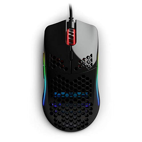 GLORIOUS Model O Wired Ambidextrous Gaming Mouse ( 12000DPI / 6 Macro Buttons ) ( Glossy Black )