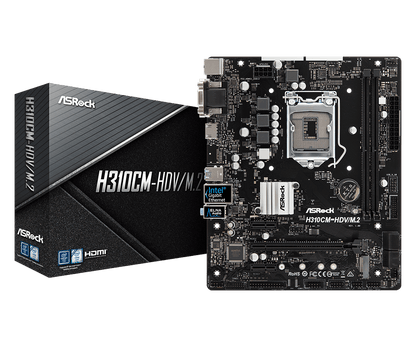 ASROCK H310CM-HDV/M.2 MOTHERBOARD