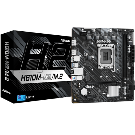 ASROCK H610M-H2/M.2 DDR4 Intel Motherboard