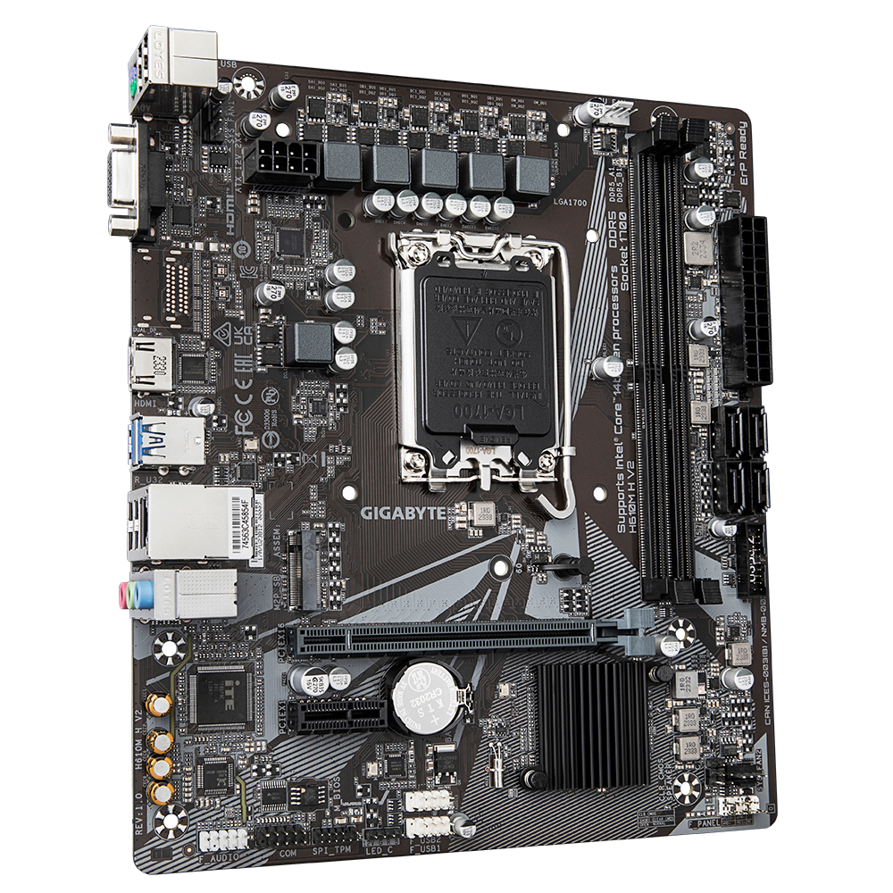 GIGABYTE H610M H V2 DDR5 Intel Motherboard