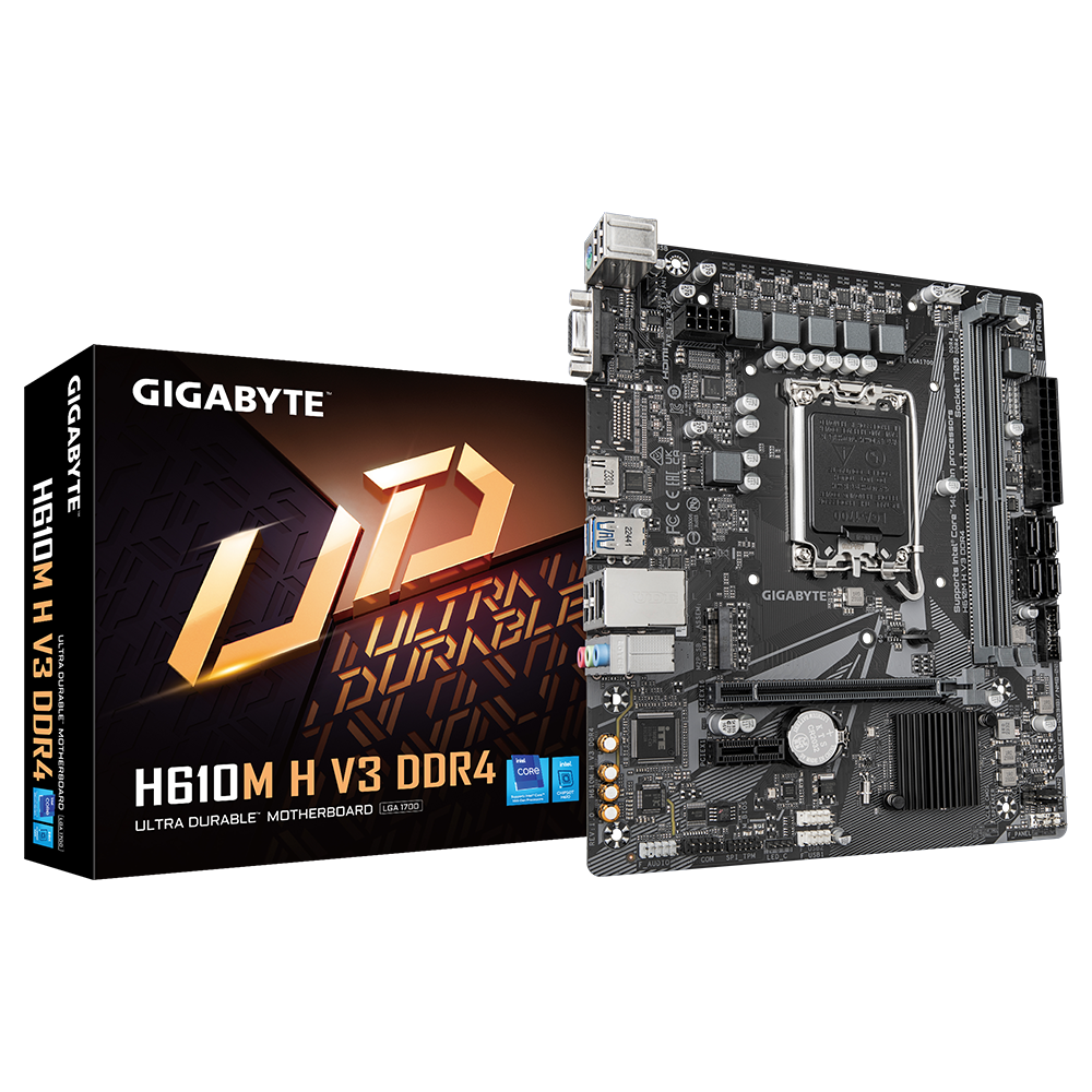 GIGABYTE H610M H V3 DDR4 Intel Motherboard