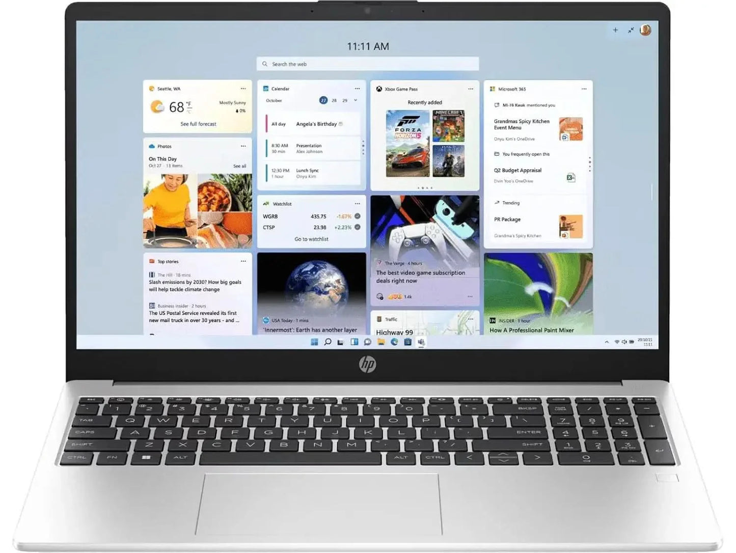 HP 255 G10 7000 Series AMD Ryzen 5 Quad Core 7520U 2.8Ghz Upto 4.3Ghz - (8 GB/512 GB SSD/AMD Radeon Graphics) Matt Silver Laptop