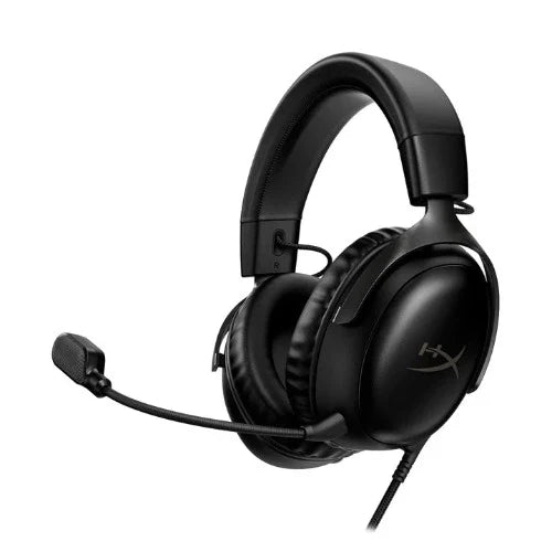 HYPERX Cloud 3 Wired 3.5mm / USB Type-C / USB Type-A Gaming Headphones ( Black ) [ HyperX Cloud III]