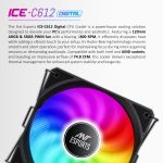 ANT ESPORTS ICE-C612 RGB CPU AIR COOLER