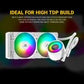 ANT ESPORTS CPU COOLER ICE-240 ARGB WHITE