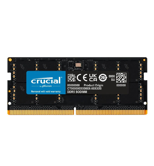 CRUCIAL 16GB ( 16GB x 1 ) 5600MHz DDR5 Laptop RAM