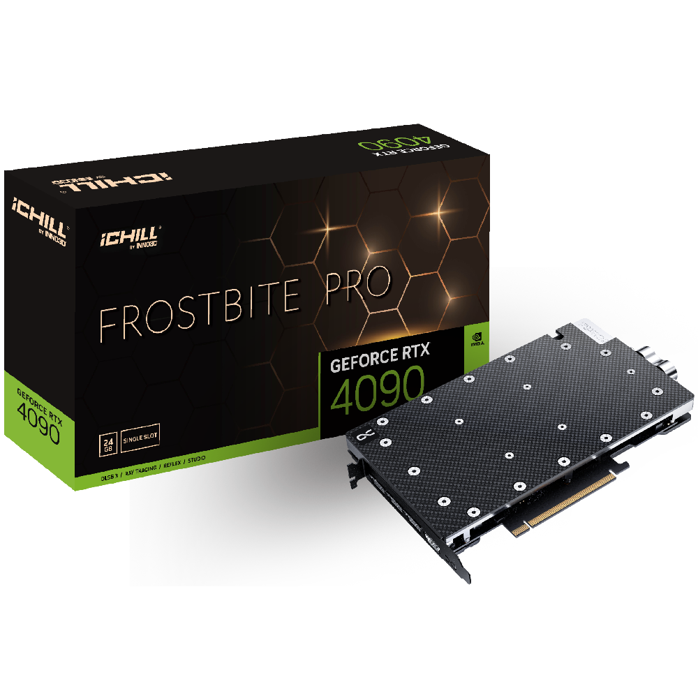 INNO3D GeForce RTX 4090 IChill FrostBite Pro 24GB Nvidia Graphic Card