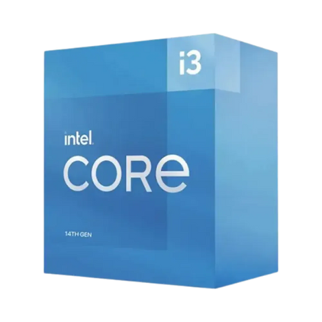 INTEL Core i3 14100F 14th Generation Processor ( 4 GHz / 4 Cores / 8 Threads )
