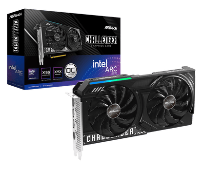 ASROCK INTEL ARC B570 CHALLENGER 10GB OC GRAPHIC CARD