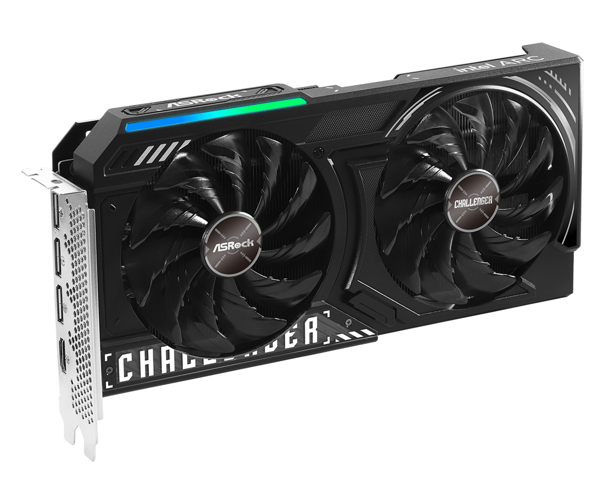 ASROCK INTEL ARC B570 CHALLENGER 10GB OC GRAPHIC CARD