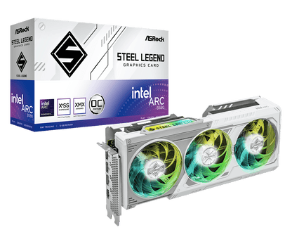 ASROCK INTEL ARC B580 STEEL LEGEND 12GB OC GRAPHIC CARD