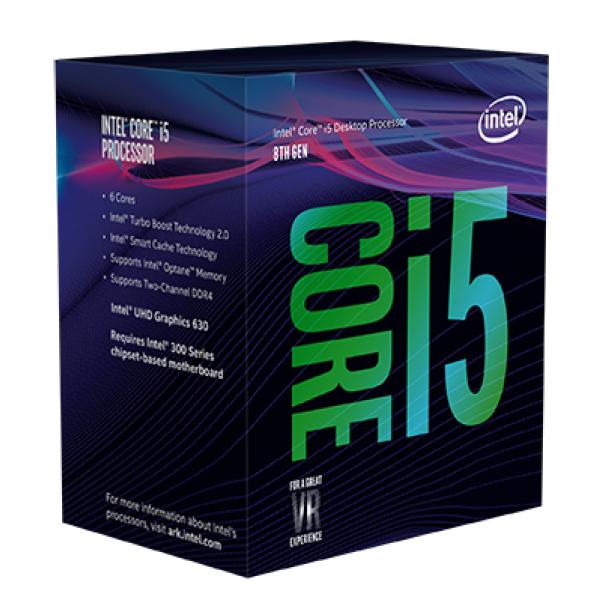 INTEL Core i5 8400 8th Generation Processor ( 4 GHz / 6 Cores / 6 Threads )