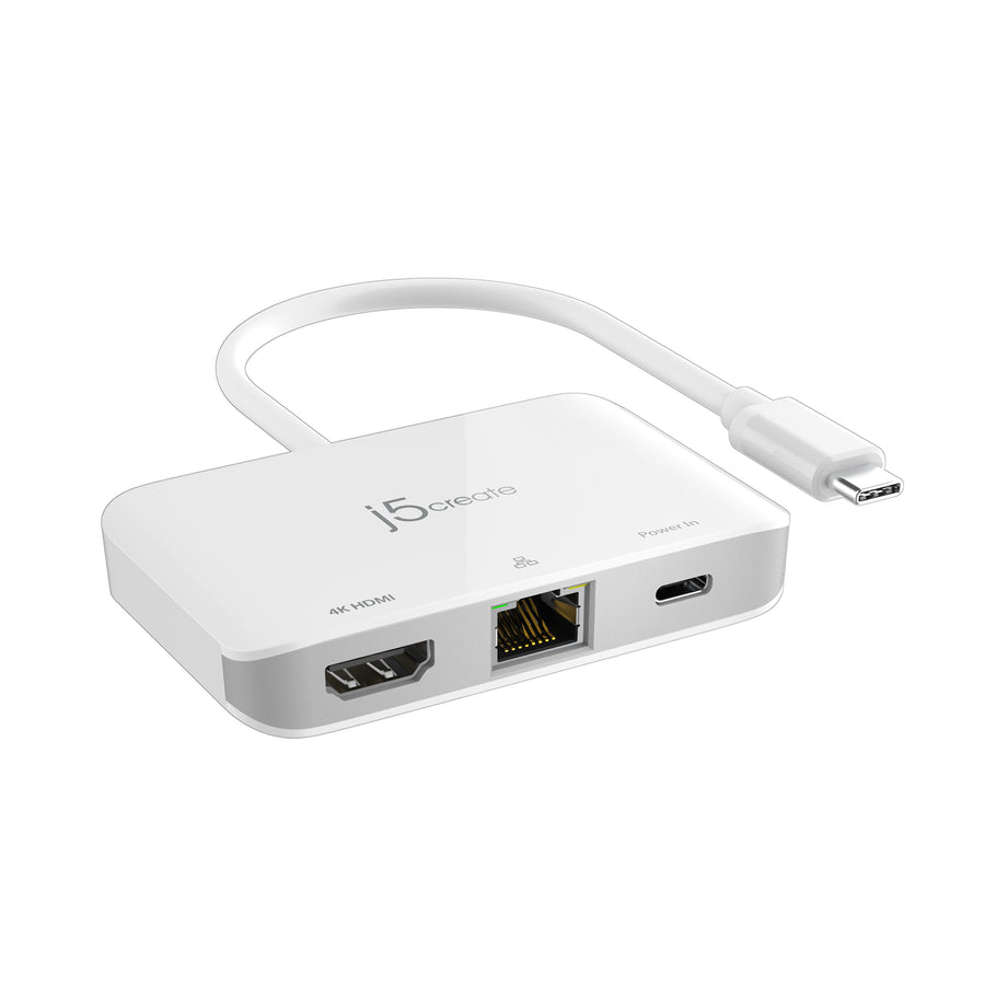 J5CREATE USB-C TO 4K HDMI ETHERNET ADAPTER