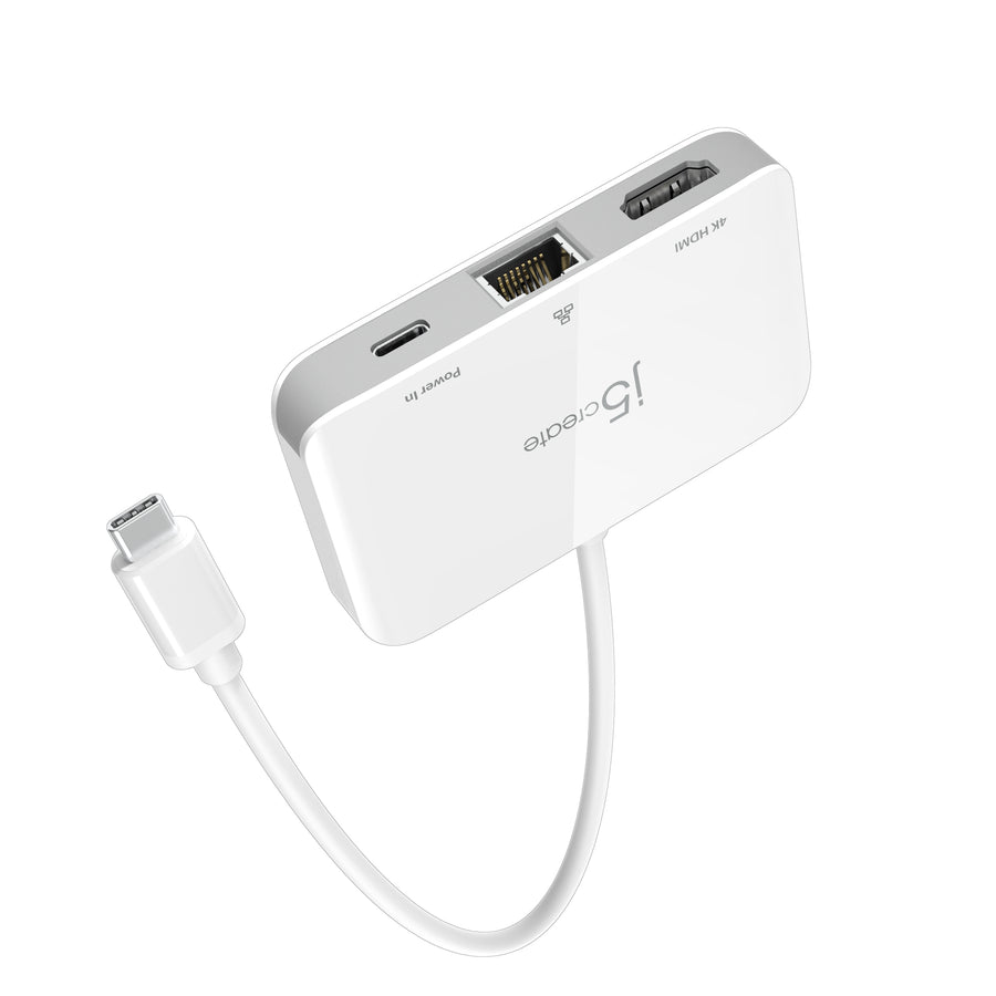 J5CREATE USB-C TO 4K HDMI ETHERNET ADAPTER
