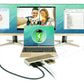 J5CREATE JCD381 USB Type Dual HDMI Mini Dock-Ethernet/ USB 3.1 HUB / PD2.0