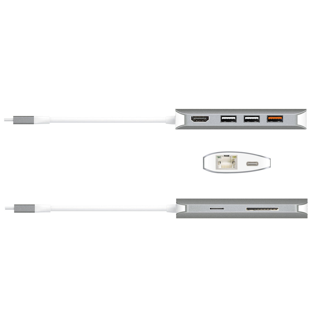 J5CREATE USB TYPE-C MULTI-ADAPTER (8 IN 1)