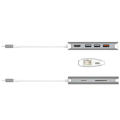 J5CREATE USB TYPE-C MULTI-ADAPTER (8 IN 1)