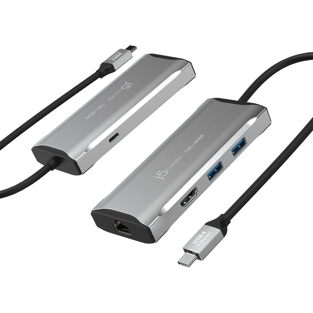 J5CREATE GEN 2 4K60 ELITE USB-C 10GBPS TRAVEL DOCK