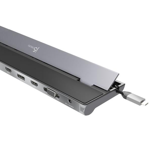 J5CREATE USB-C TRIPLE MONITOR DOCKING STATION