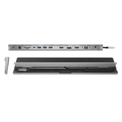 J5CREATE USB-C TRIPLE MONITOR DOCKING STATION