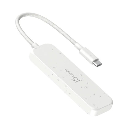 J5CREATE ECO-FRIENDLY USB-C to 4-Port Type-A Gen 2 Hub