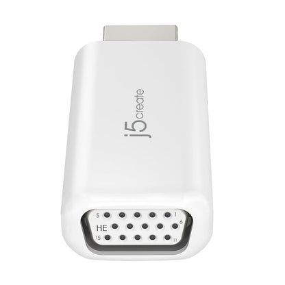 J5CREATE HDMI TO VGA VIDEO ADAPTER CONVERTER WITH AUDIO