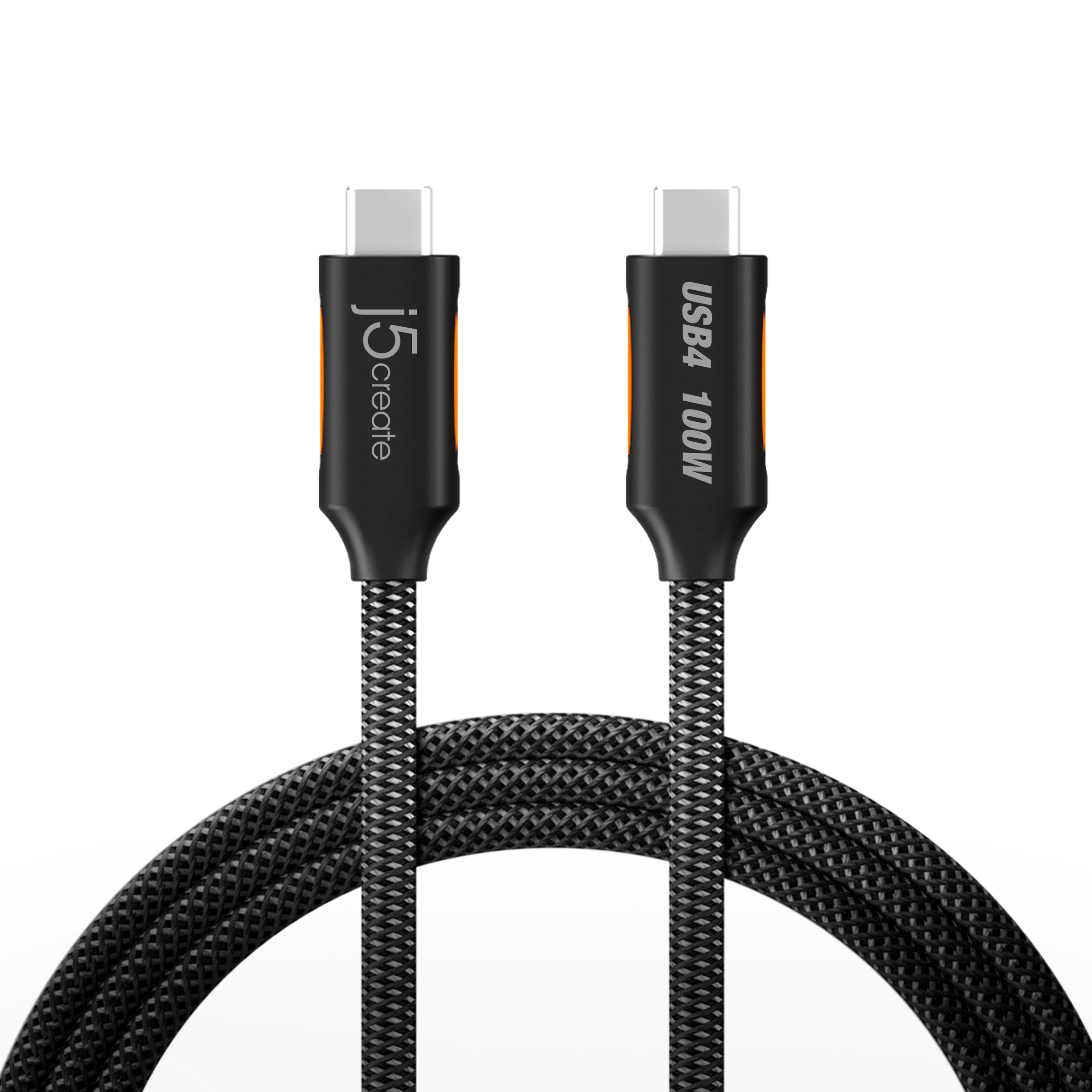 J5CREATE USB4 40GBPS FULL-FEATURED USB-C COAXIAL CABLE