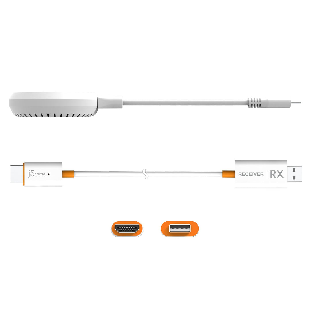 J5CREATE SCREENCAST USB-C WIRELESS DISPLAY HDMI EXTENDER