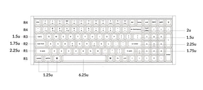 Keychron K4 HE Wireless Magnetic Switch Custom Keyboard White