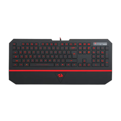 REDRAGON Karura K502 Full Size Membrane Wired Gaming Keyboard ( Black )