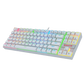 REDRAGON Kumara K552 Tenkeyless Wired Gaming Keyboard ( White ) ( Red Switch )