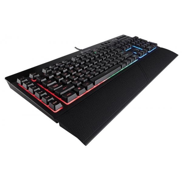 CORSAIR K55 Full Size Membrane Wired Gaming Keyboard ( Black ) ( Rubber Dome Switch ) ( CH-9206015-NA )