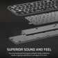 CORSAIR K70 CORE TKL TENKEYLESS MECHANICAL GAMING KEYBOARD BACKLIT RGB LED BLACK - CORSAIR MLX RED, ABS DS KEYCAPS